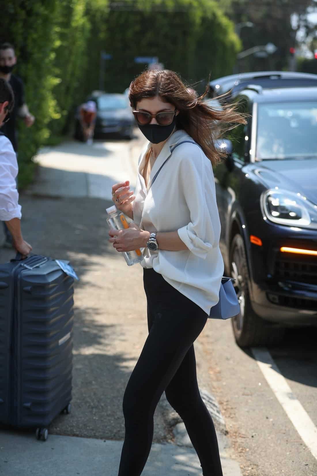 Hot Alexandra Daddario Pokies in a White Shirt photo gallery Hot Alexandra Daddario Pokies in a White Shirt photo gallery