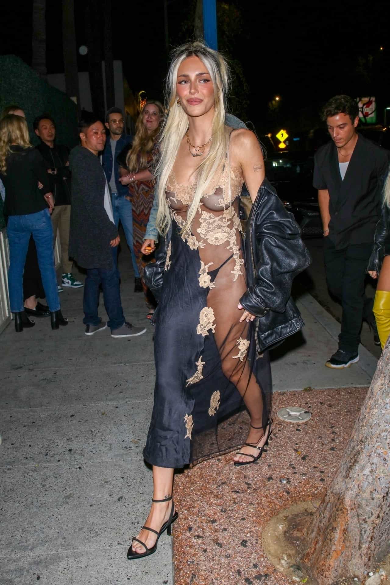 Hot Delilah Hamlin Celebrates 25th Birthday in a See Through Dress photo gallery Hot Delilah Hamlin Celebrates 25th Birthday in a See Through Dress photo gallery