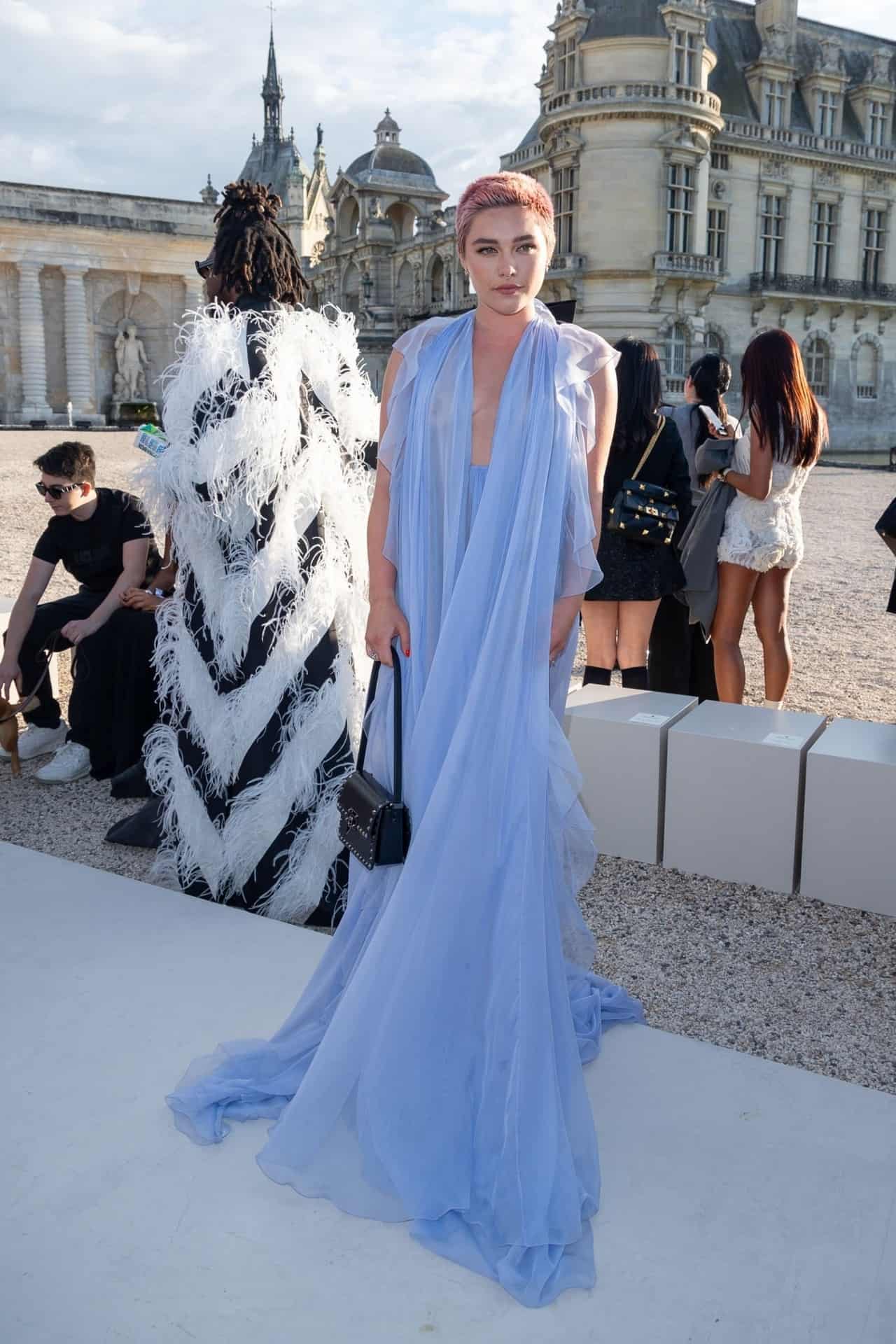 Florence Pugh See Through to Tits at Valentino Fashion Show 2023 nude scene Florence Pugh See Through to Tits at Valentino Fashion Show 2023 nude scene
