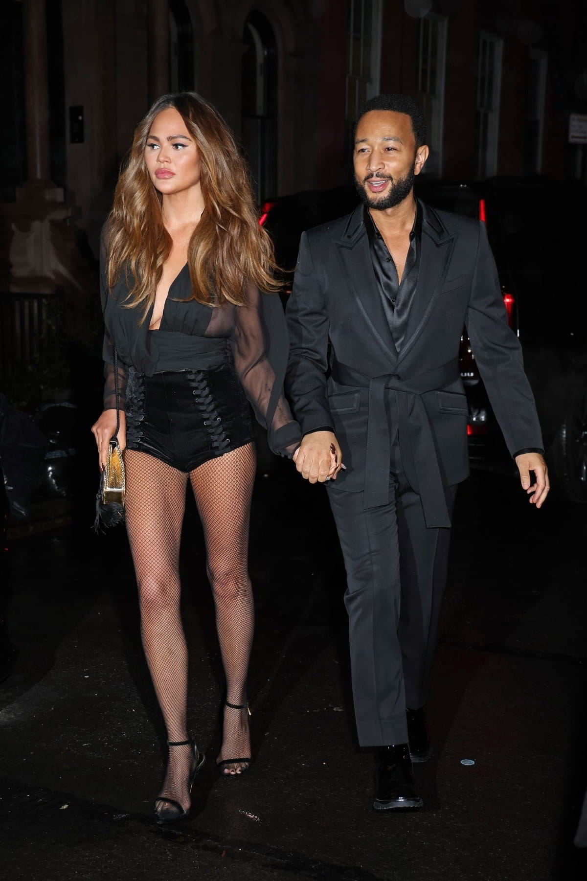 Chrissy Teigen Nipple Slip Outside The Polo Bar in New York nude scene Chrissy Teigen Nipple Slip Outside The Polo Bar in New York nude scene