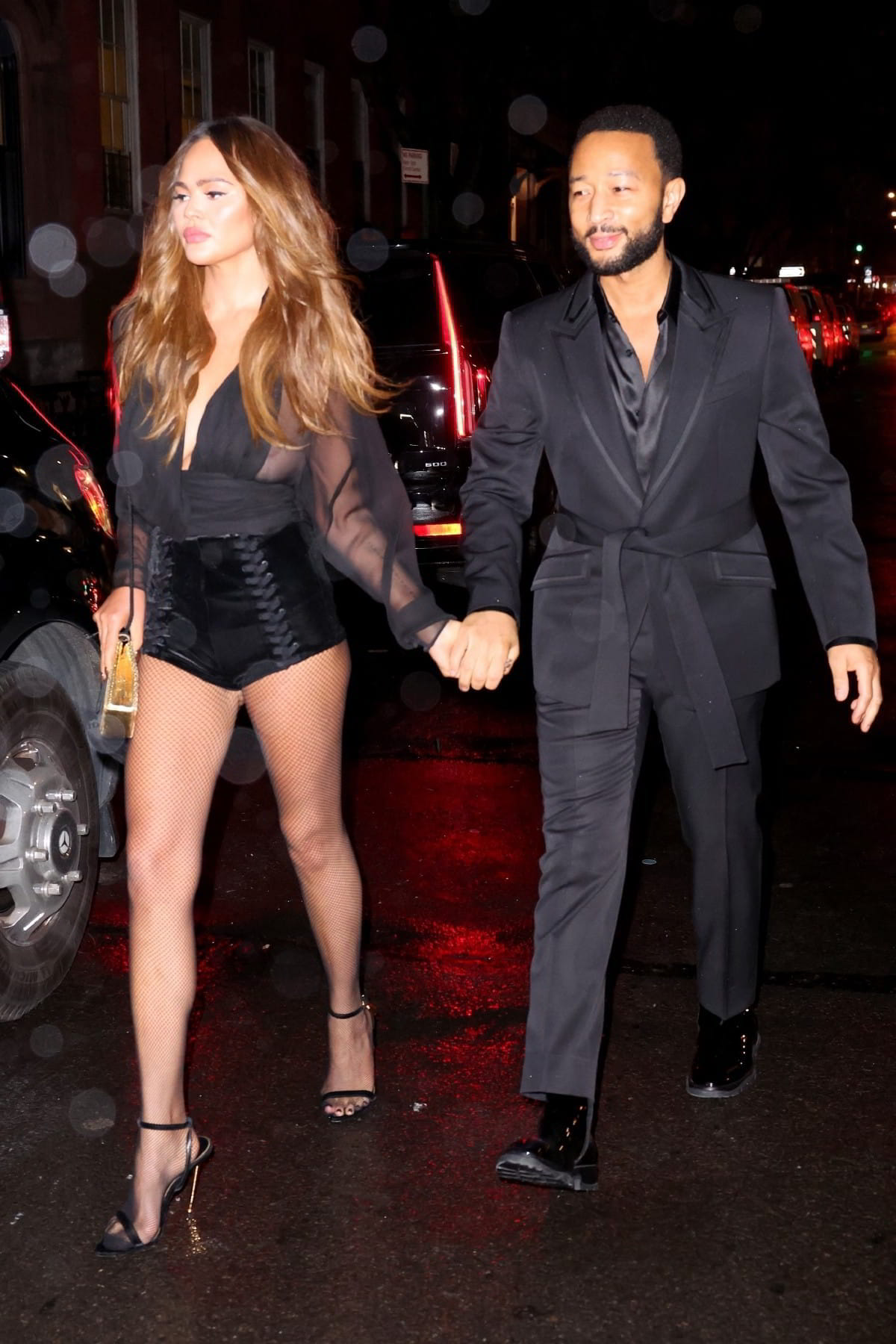 Chrissy Teigen Nipple Slip Outside The Polo Bar in New York topless picture Chrissy Teigen Nipple Slip Outside The Polo Bar in New York topless picture