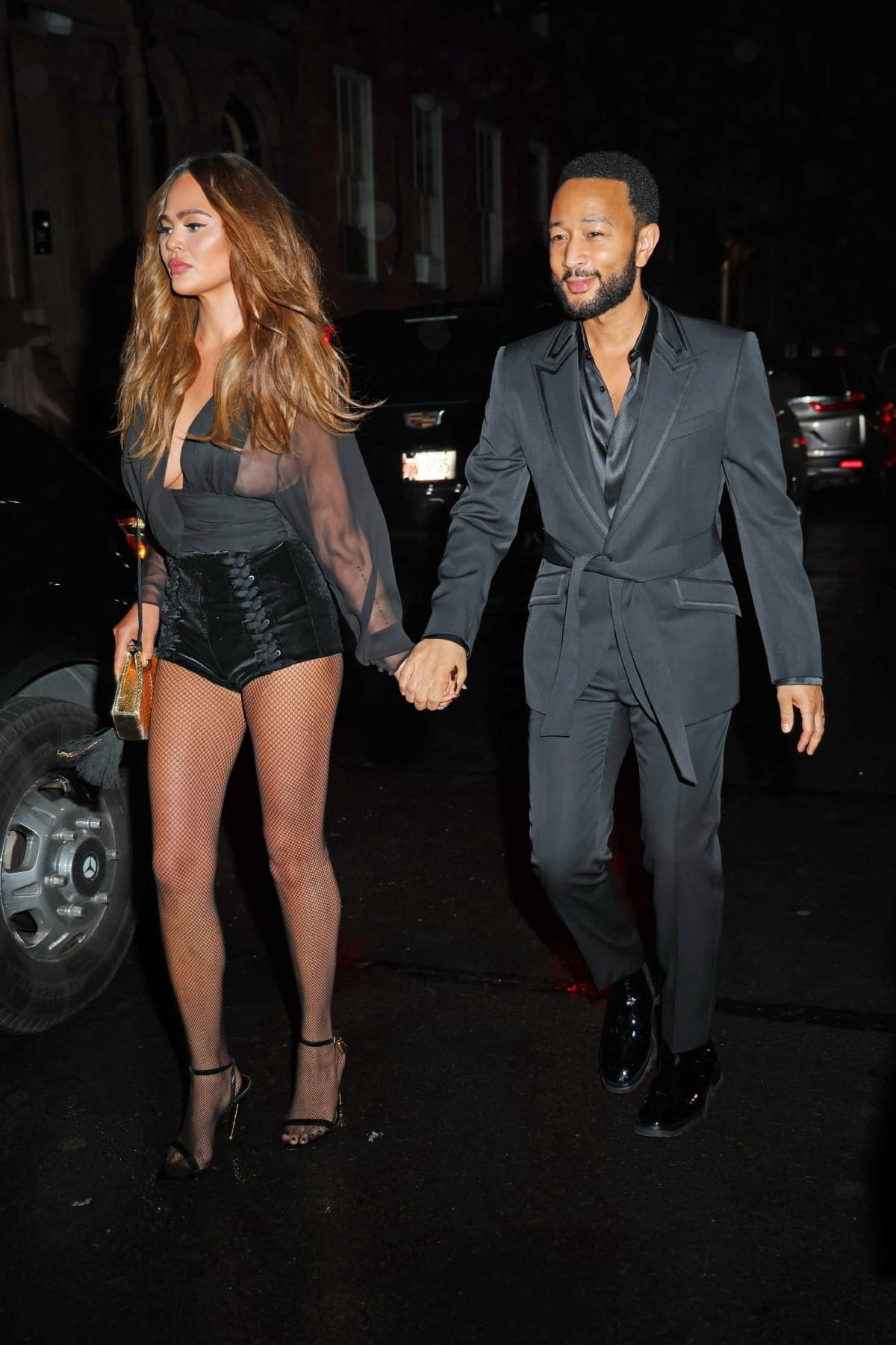 Hot Chrissy Teigen Nipple Slip Outside The Polo Bar in New York photo gallery Hot Chrissy Teigen Nipple Slip Outside The Polo Bar in New York photo gallery