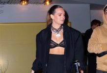 Tove Lo In A See Through Lace Bra 4