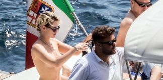 Kristen Stewart Sunbathing Topless In Italy 7