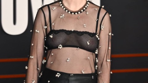 Zoe Lister Jones Shows Tits At A Complete Unknown Premiere 07