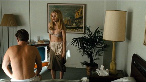 Heather graham sexy cleavage in underwear bobby (2006) 1