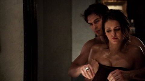 Nina Dobrev Sexy The Vampire Diaries S06E18 2015 1
