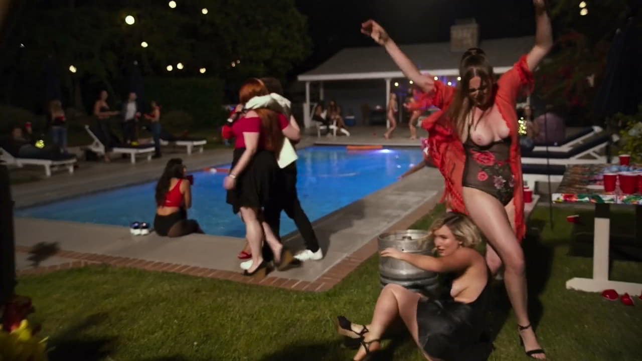 Aimee Teegarden, Lily Drew Detwiler, Charlotte McKinney, Liz Katz topless Guest House Aimee Teegarden, Lily Drew Detwiler, Charlotte McKinney, Liz Katz topless Guest House