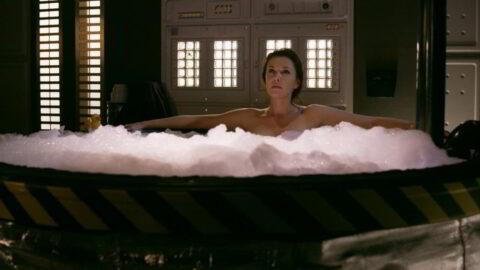 Amanda Tapping Sexy Space Milkshake 2012 6