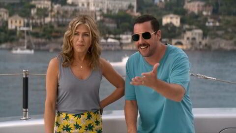 Jennifer Aniston Sexy, Gemma Arterton Sexy - Murder Mystery (2019)