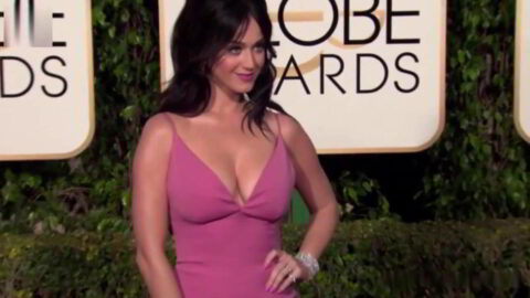 Katy Perry Sexy Golden Globe Awards 2016 2