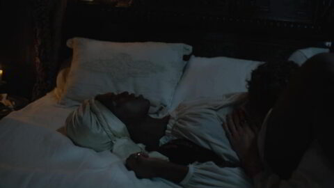 Jodie Turner Smith Sexy Anne Boleyn S01E01 02 2021 1