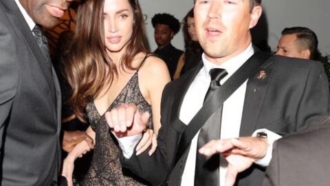 Ana de Armas Sexy at Vas J Morgan Golden Globes Afterparty 2026