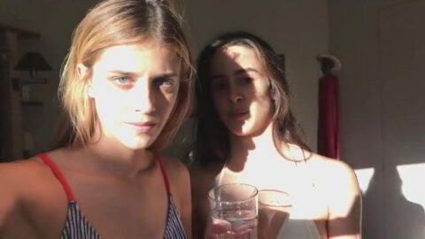 Benedetta Porcaroli Sexy Chabeli Sastre Gonzalez Sexy Baby S01E03 2018 1