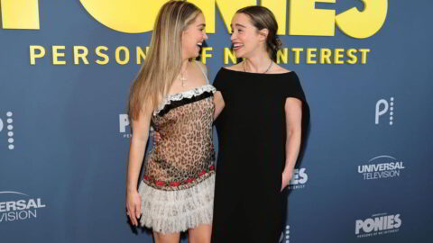 Emilia Clarke Sexy at Ponies Premiere in New York City 2026 01