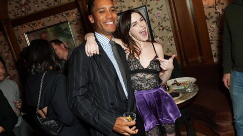 Kiernan Shipka Parties in a Sheer Lace Top at the Industry Season 4 After Party 3