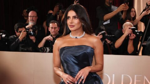 Priyanka Chopra Sets the Golden Globes on Fire in a Custom Dior Gown 2026 8