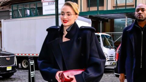 Sophie Turner Sexy at SiriusXM Studio in NYC on January 7 2026 8