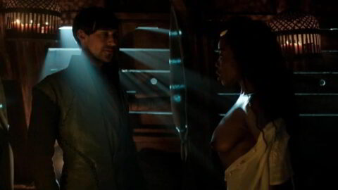 Laura Haddock Nude Da Vincis demons S02E02 2014 2