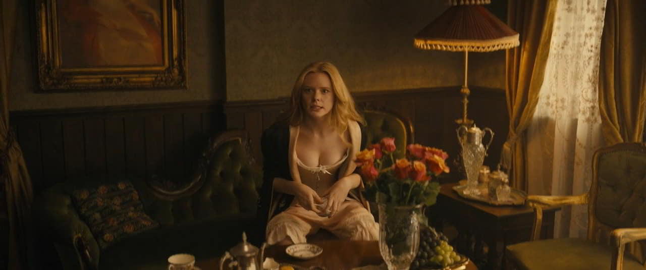 Abigail Cowen cleavage movie scene 2022 Abigail Cowen cleavage movie scene 2022