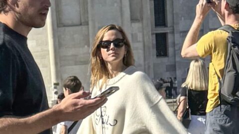 Emma Watson in Relaxed Street Style During Pisa Outing October 2025 6 1