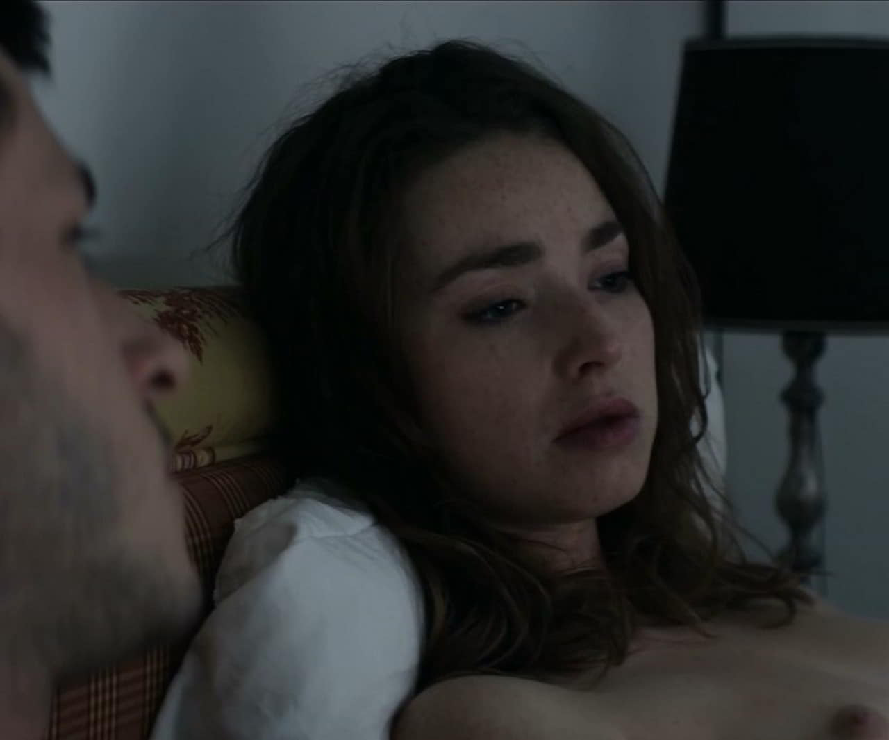 Freya Mavor cleavage movie scene 2019 Freya Mavor cleavage movie scene 2019