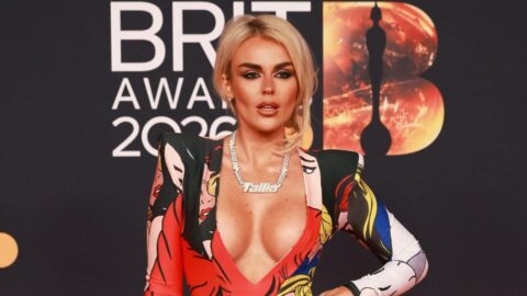 Tallia Storm Sexy at The BRIT Awards 2026 Manchester 4
