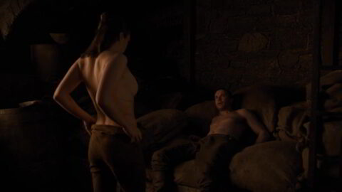 Maisie Williams Nude Game of Thrones S08E02 2019 1