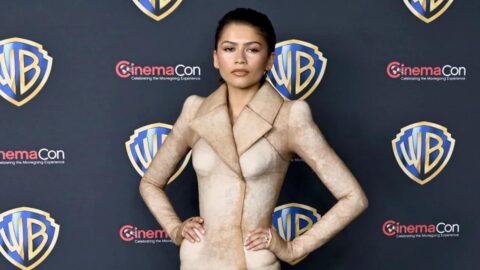 Zendaya at CinemaCon 2026 Warner Bros. Presentation in Las Vegas 13