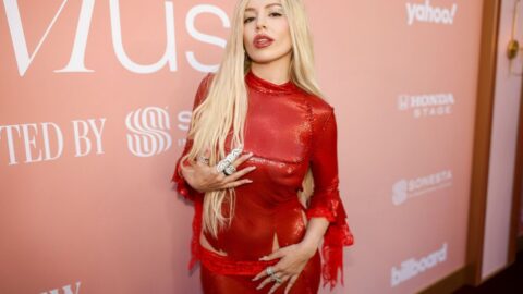 Ava Max Stuns in See Through Gown at 2026 Billboard Women in Music 11