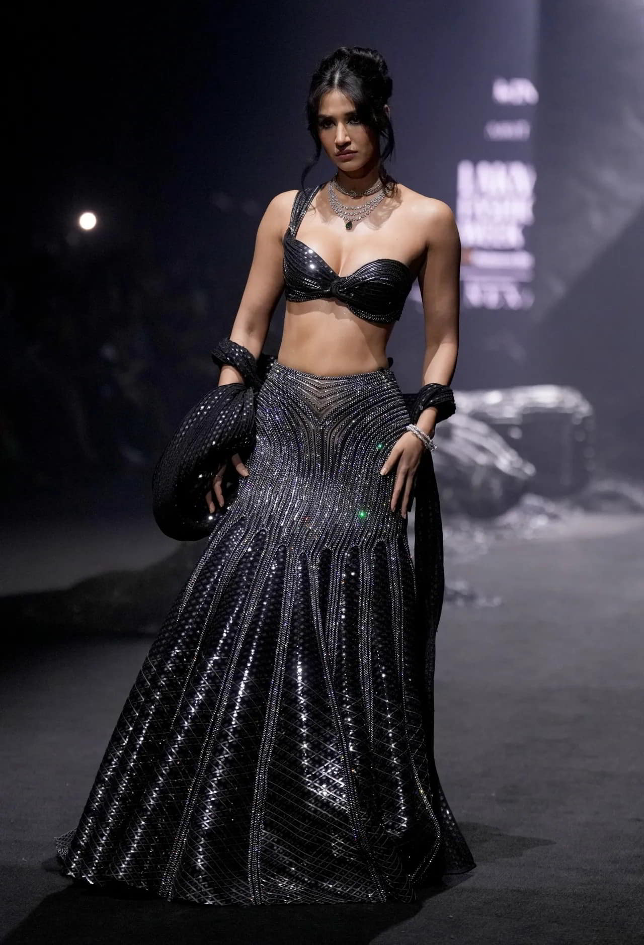 Disha Patani at Lakme Fashion Week 2026 in Mumbai topless picture Disha Patani at Lakme Fashion Week 2026 in Mumbai topless picture