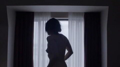 Emily Hampshire Nude Holders Comma 2014 1