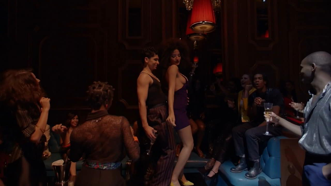 Indya Moore cleavage movie scene 2019 Indya Moore cleavage movie scene 2019