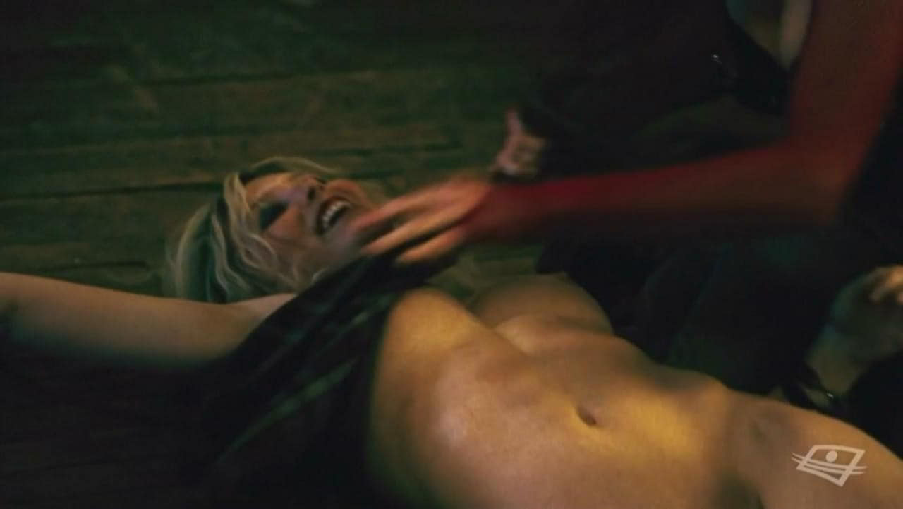 Isabelle Blais cleavage movie scene 2008 Isabelle Blais cleavage movie scene 2008
