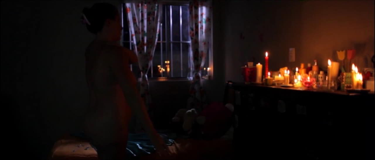 Karine Teles cleavage movie scene 2014 Karine Teles cleavage movie scene 2014