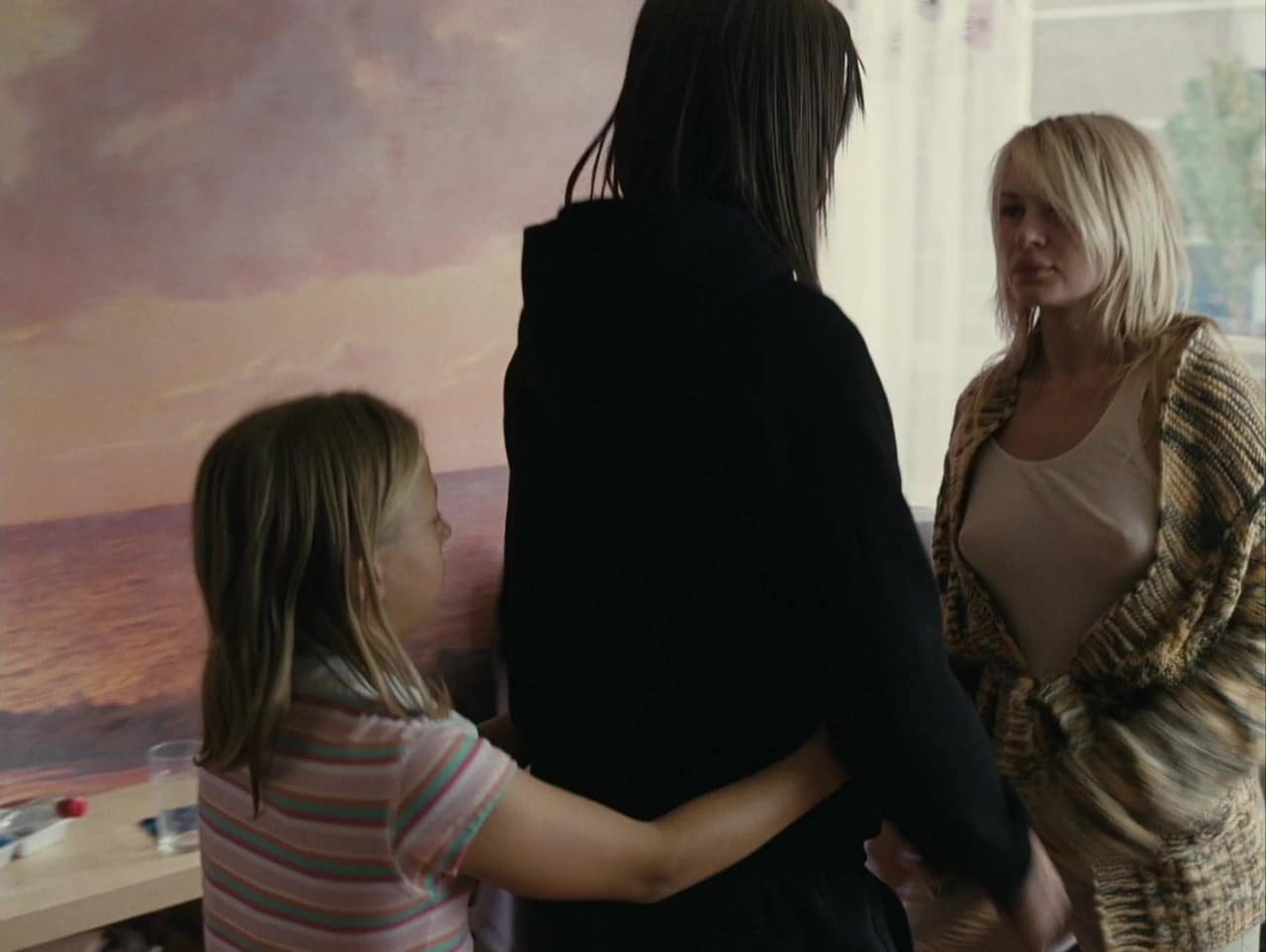 Kierston Wareing, Katie Jarvis cleavage movie scene 2009 Kierston Wareing, Katie Jarvis cleavage movie scene 2009