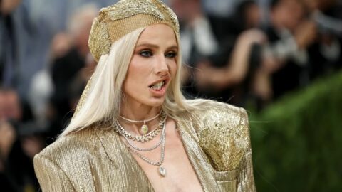 Lauren Wasser in Prabal Gurung at Met Gala New York May 2026 8