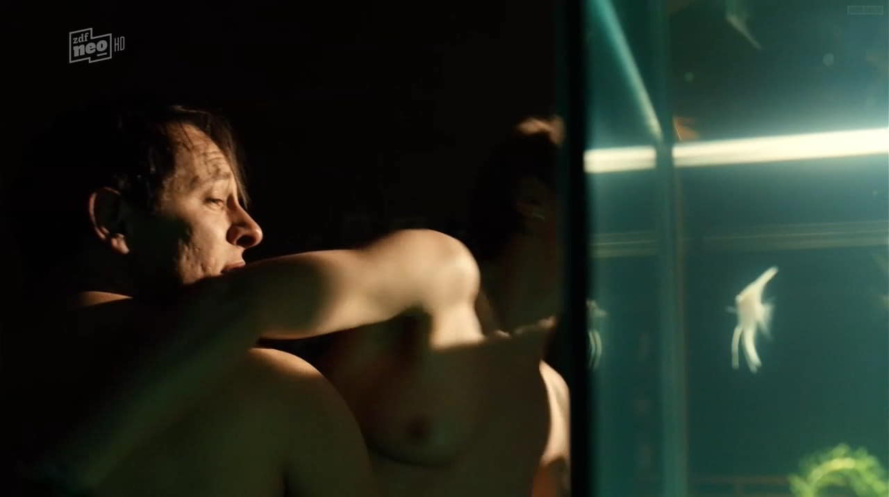 Lisa Wagner cleavage movie scene 2014 Lisa Wagner cleavage movie scene 2014