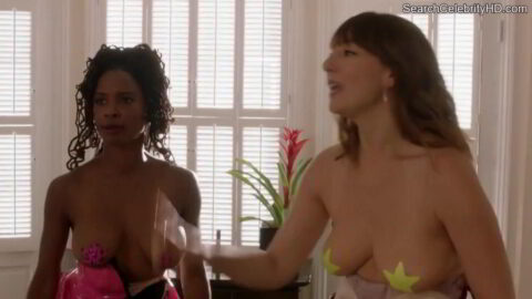 Shanola Hampton Nude Isidora Goreshter Sexy Shameless S07E03 2016 4