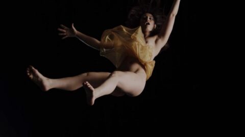 Adrienne Mora Nude Reimagining Gentileschis Danae 2016 1