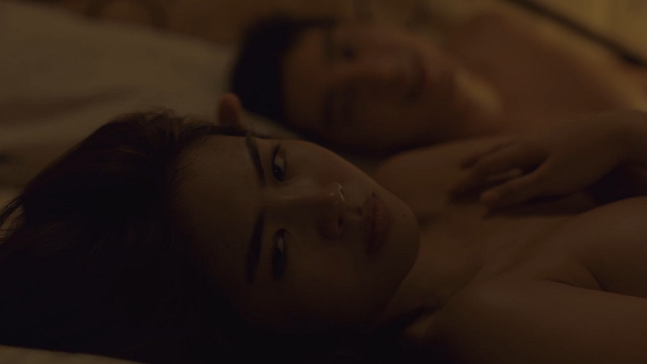 Azi Acosta cleavage movie scene 2023 Azi Acosta cleavage movie scene 2023