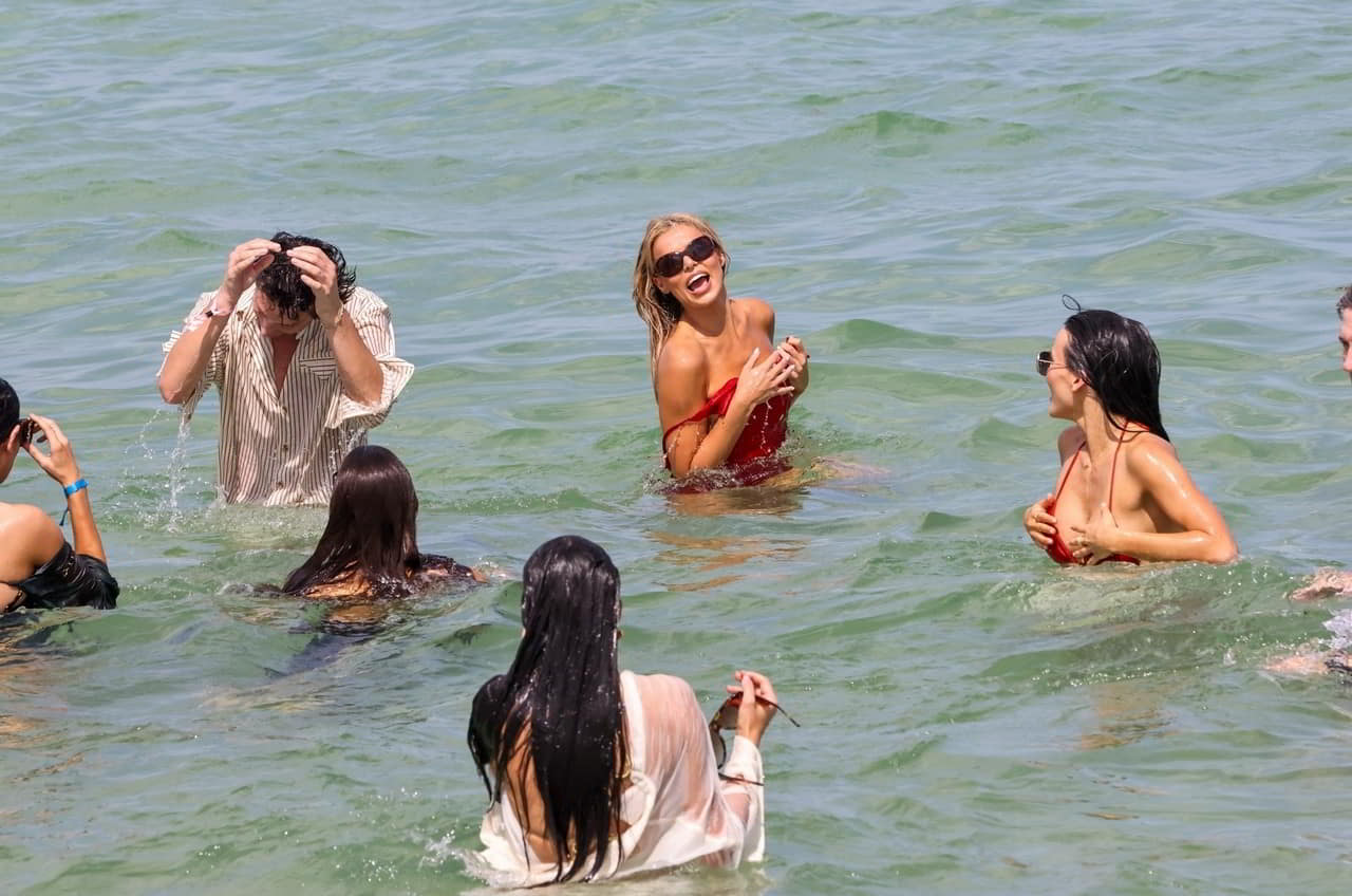 Brooks Nader Boob Slip While Filming “Love Thy Nader” at Miami Beach Event, May 2026 topless picture Brooks Nader Boob Slip While Filming “Love Thy Nader” at Miami Beach Event, May 2026 topless picture