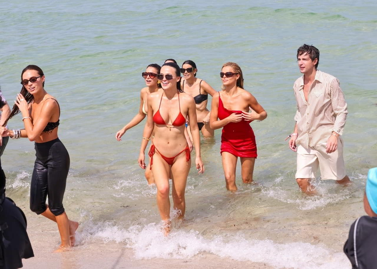 Brooks Nader Boob Slip While Filming “Love Thy Nader” at Miami Beach Event, May 2026 nude scene Brooks Nader Boob Slip While Filming “Love Thy Nader” at Miami Beach Event, May 2026 nude scene