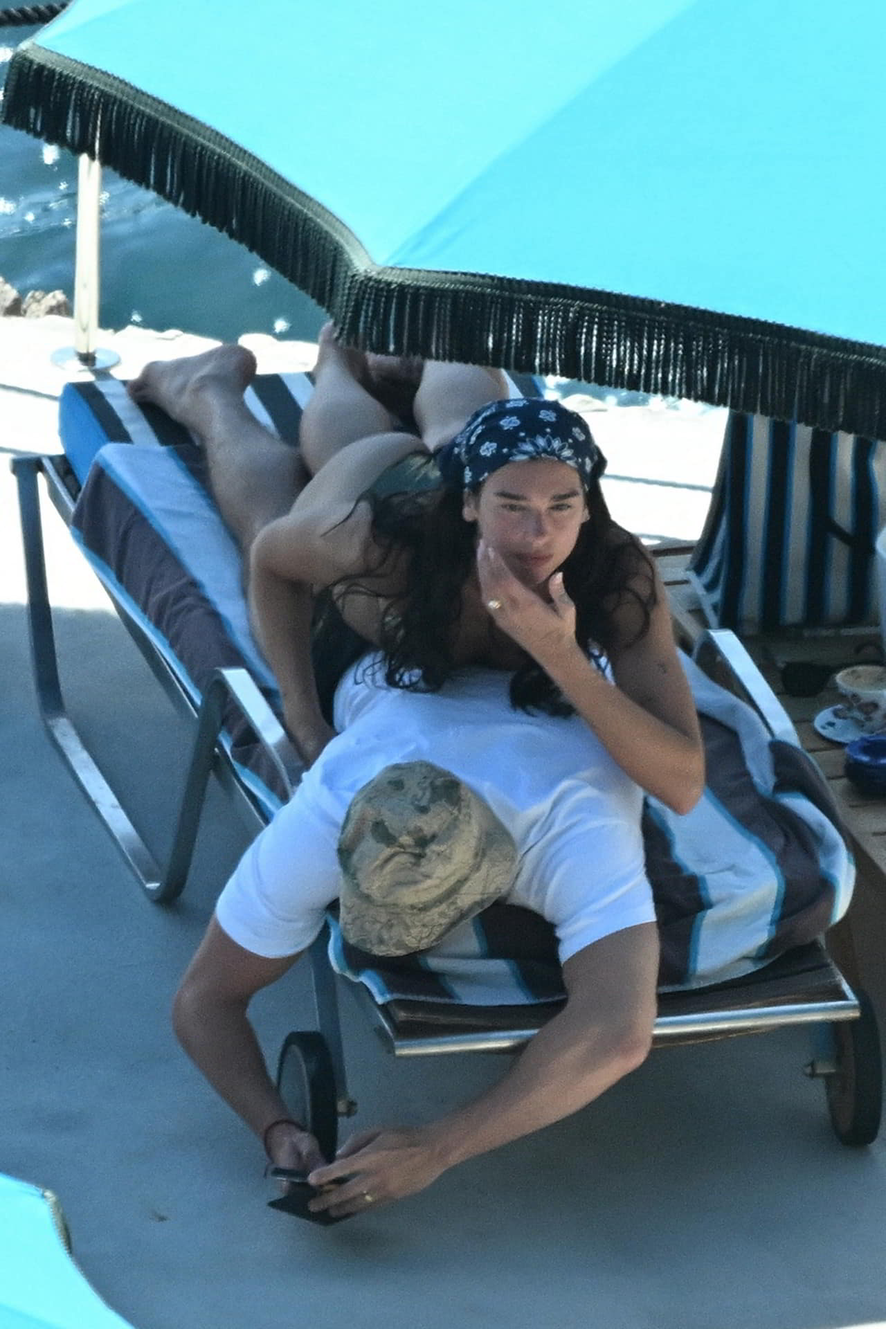 Watch Dua Lipa Gets Fingered By The Pool in a Tiny Golden Bikini naked video Watch Dua Lipa Gets Fingered By The Pool in a Tiny Golden Bikini naked video