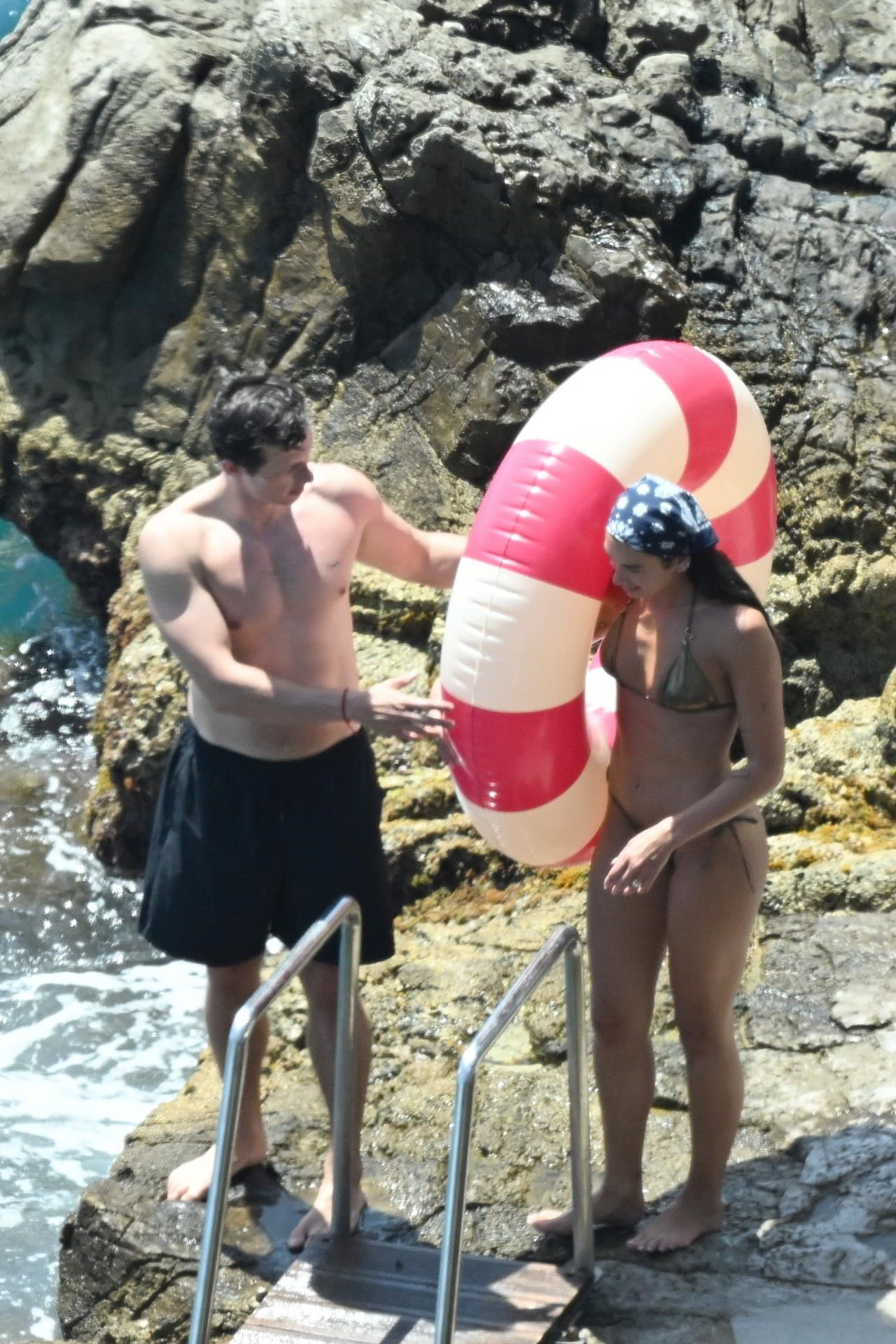 Dua Lipa Gets Fingered By The Pool in a Tiny Golden Bikini topless picture Dua Lipa Gets Fingered By The Pool in a Tiny Golden Bikini topless picture