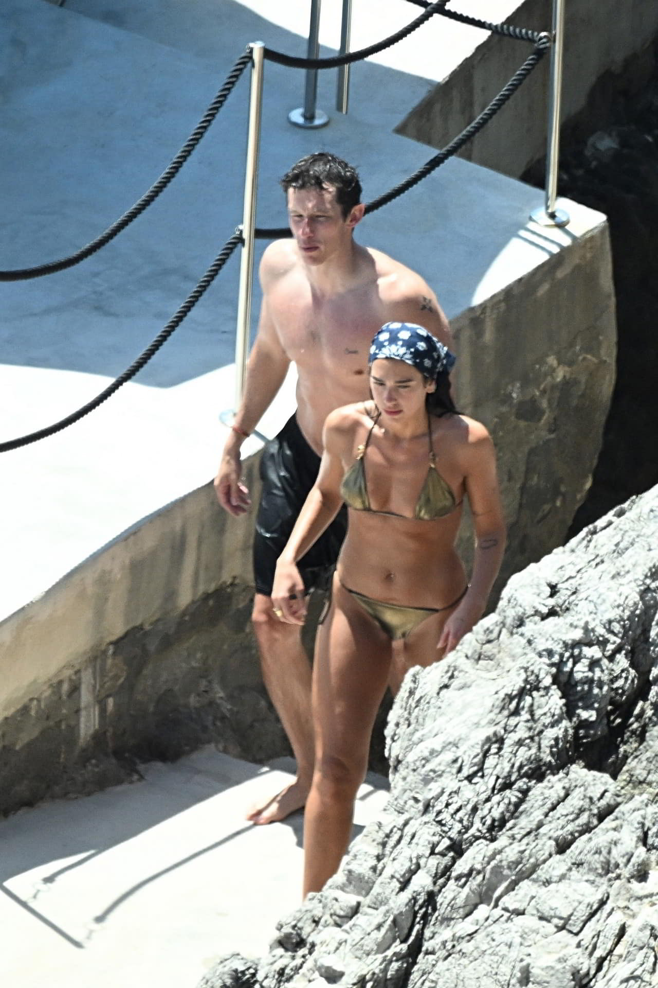Naked Dua Lipa Gets Fingered By The Pool in a Tiny Golden Bikini explicit photo Naked Dua Lipa Gets Fingered By The Pool in a Tiny Golden Bikini explicit photo