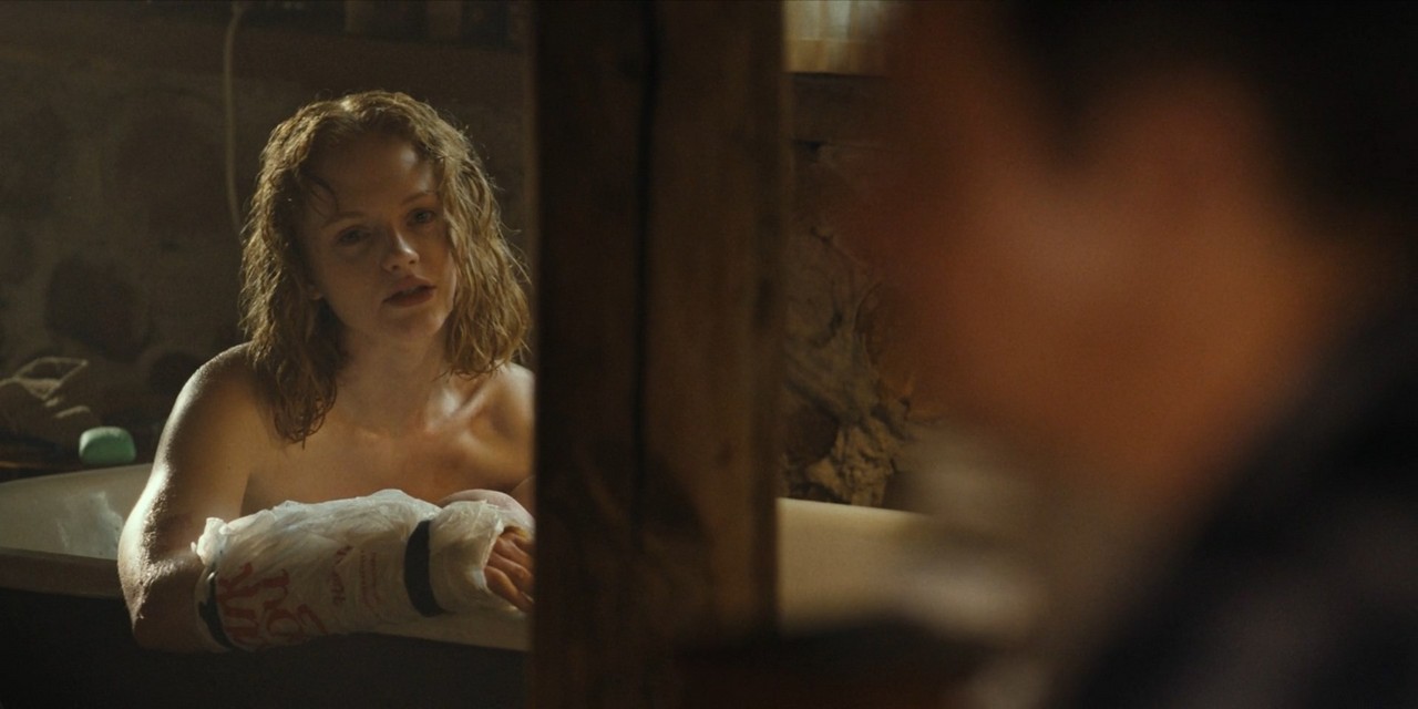 Emma Laird cleavage movie scene 2021 Emma Laird cleavage movie scene 2021