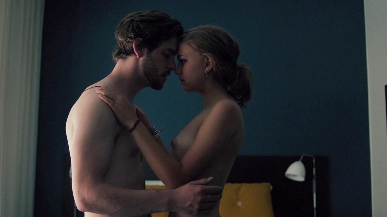 Frederikke Dahl Hansen cleavage movie scene 2014 Frederikke Dahl Hansen cleavage movie scene 2014