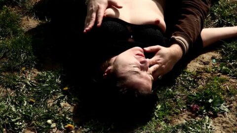 Karen Peyrard Nude Zeitgeist Protest 2017 6