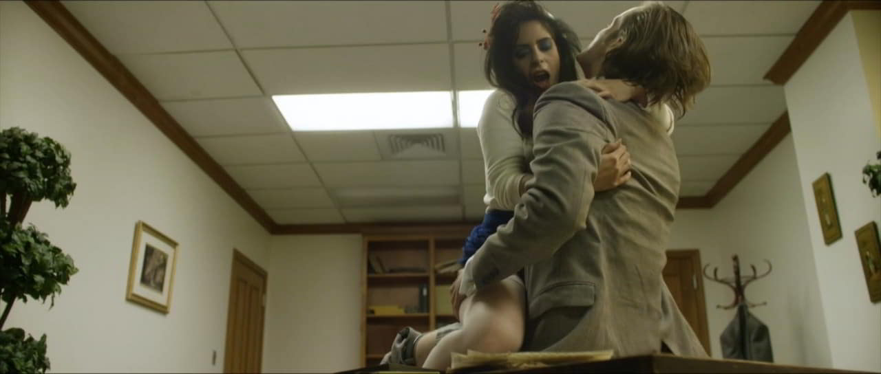 Liz Wagner bare butt in American Exorcist Liz Wagner bare butt in American Exorcist
